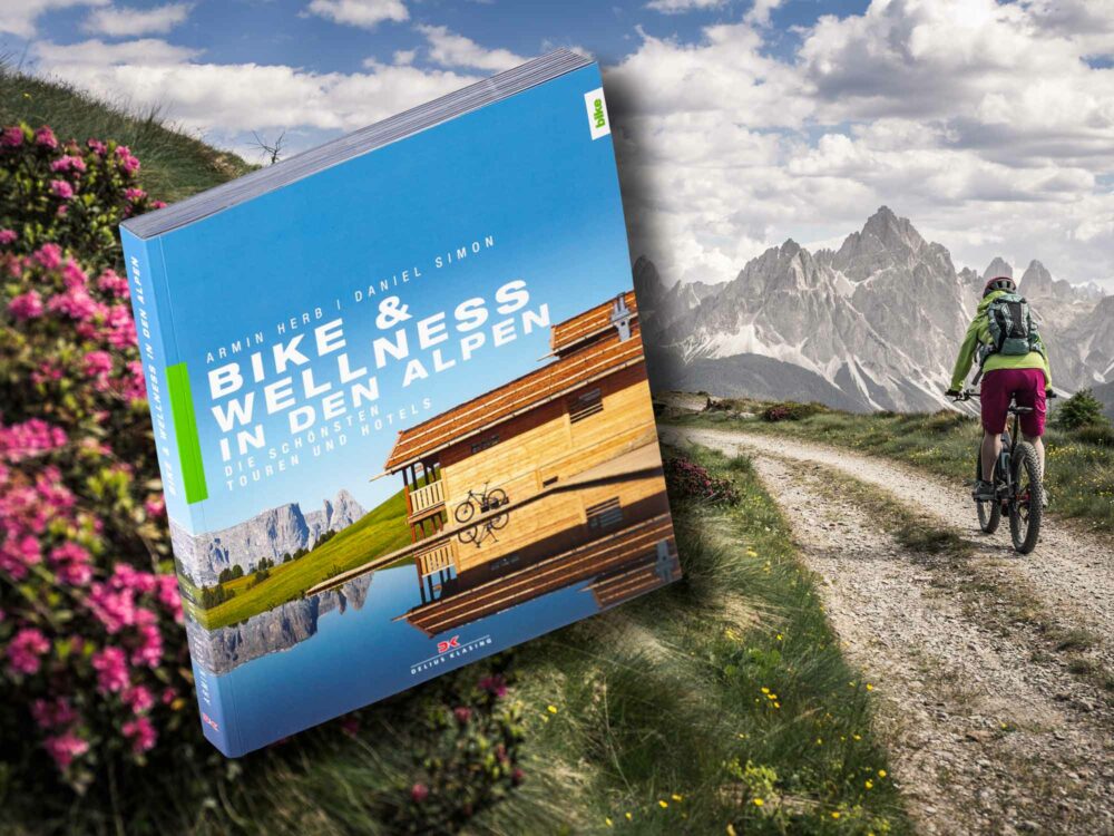 Buch – Bike und Wellness in den Alpen von Daniel Simon und Armin Herb
