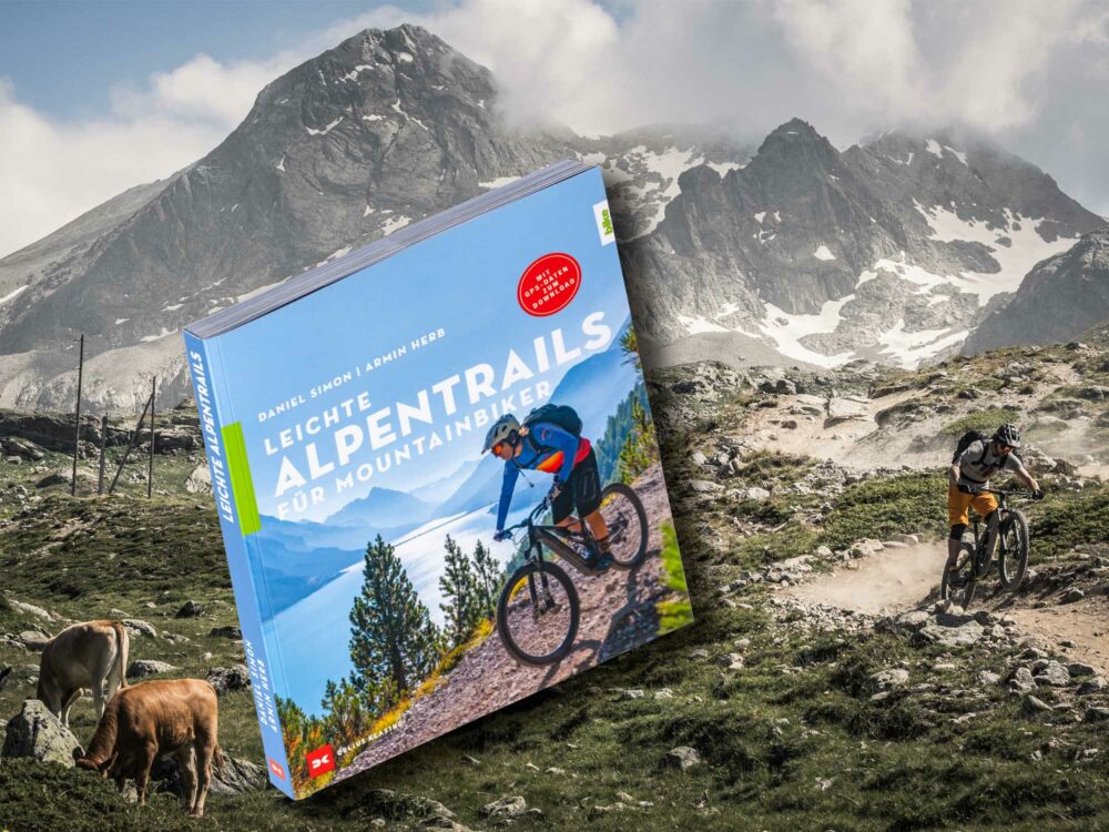 Buch Leichte Alpentrails für Mountainbiker