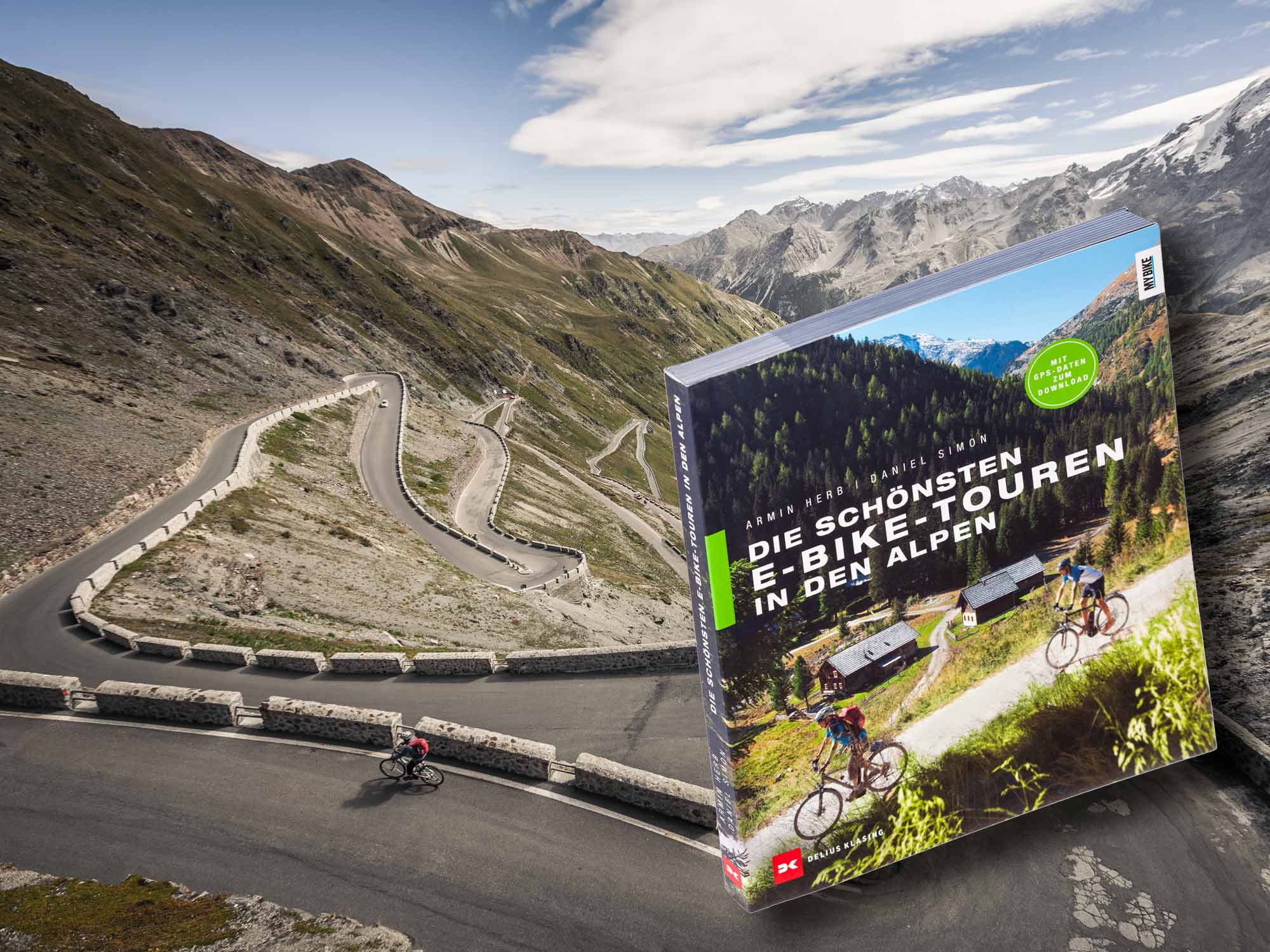 Buch – Die schönsten E-Bike-Touren in den Alpen von Daniel Simon und Armin Herb